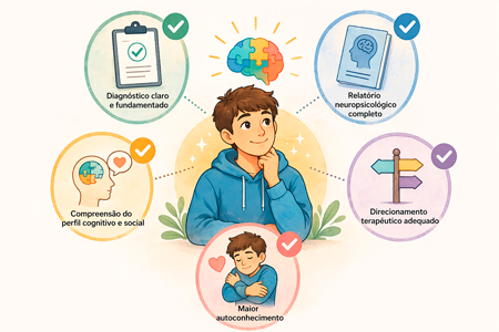 Avaliação de TEA em Adolescentes e Adultos